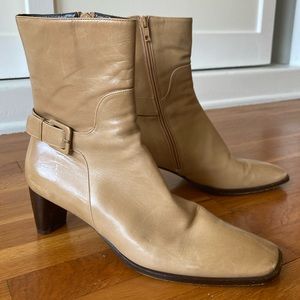 MaxMara Italian leather Booties